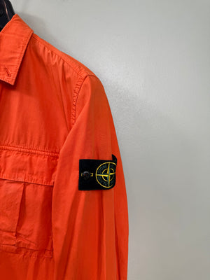 Stone Island Orange Overshirt