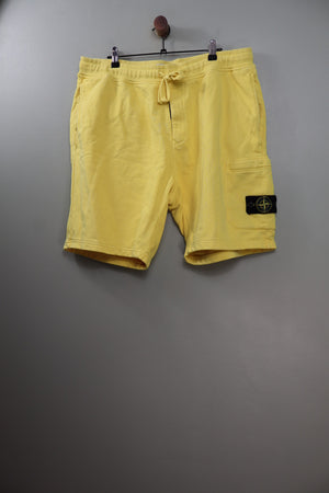 Stone Island Yellow Shorts