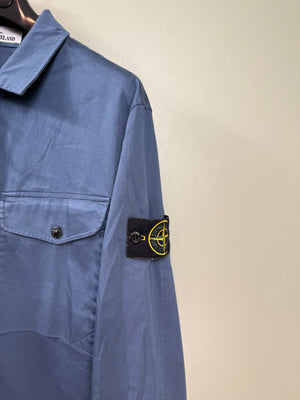 Stone Island Blue Overshirt