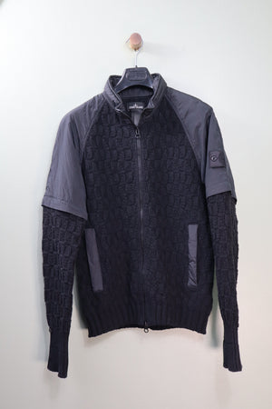 Stone Island Shadow Project Nylon Plated Heavy Knit Jumper