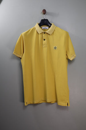 Stone Island Yellow SL Polo Shirt