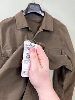 Stone Island Khaki Ghost Overshirt