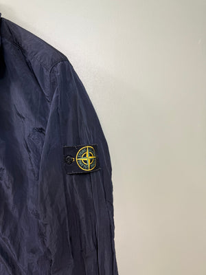 Stone Island Navy Nylon Metal Overshirt