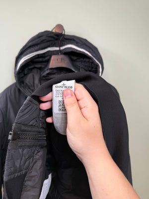 Stone Island Black Crinkle Reps Jacket