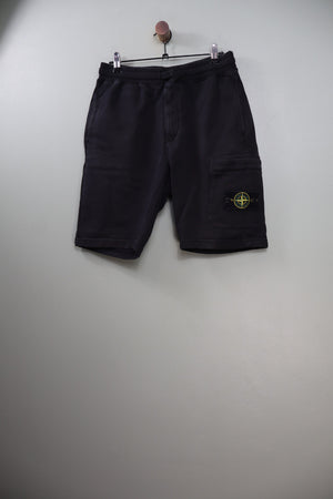 Stone Island Black Shorts