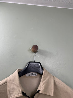 Stone Island Beige Moleskin Overshirt