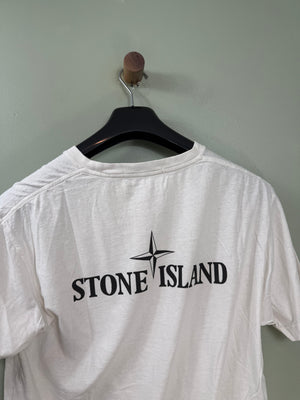 Stone Island White T-Shirt