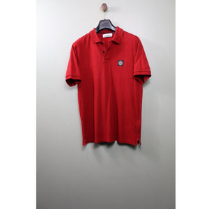 Stone Island Red Slim Fit Polo