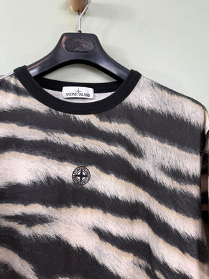 Stone Island Zebra Camo T-Shirt