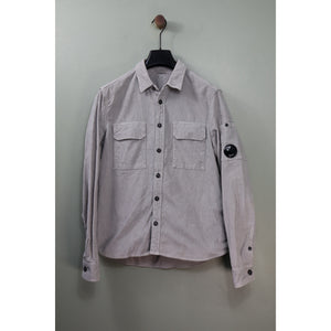 C.P. Company Grey Corduroy Overshirt