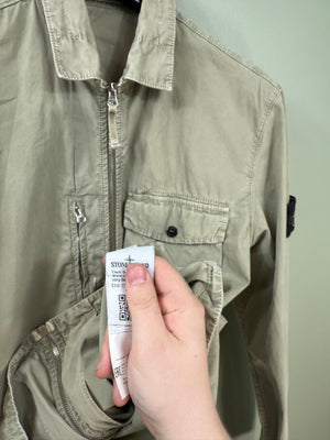 Stone Island Khaki Overshirt