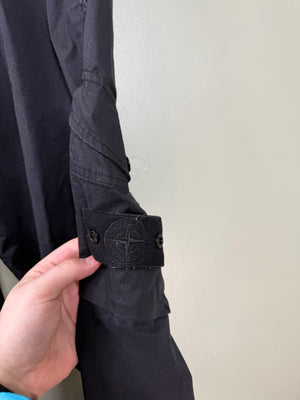 Stone Island Black Ghost RE-T Cargo Bottoms