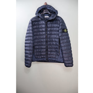 Stone Island Navy Micro Yarn Down Jacket