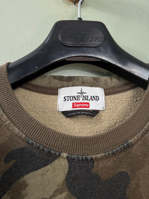 Stone Island X Supreme Camo Jumper