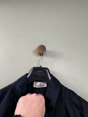 Stone Island Navy Nylon Metal Overshirt