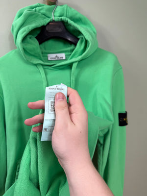 Stone Island Green Hoodie