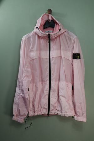 Stone Island Pink Crinkle Reps Jacket