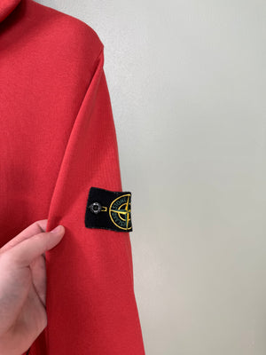 Stone Island Red Hoodie