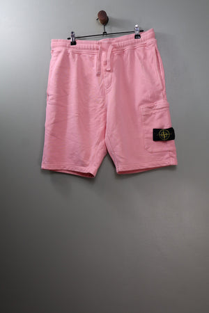 Stone Island Pink Shorts
