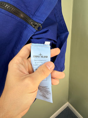 Stone Island Blue Overshirt