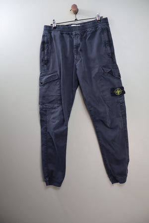 Stone Island Navy RE-T Cargo Bottoms