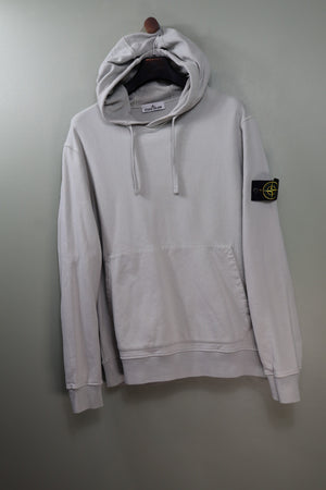 Stone Island Light Grey Hoodie