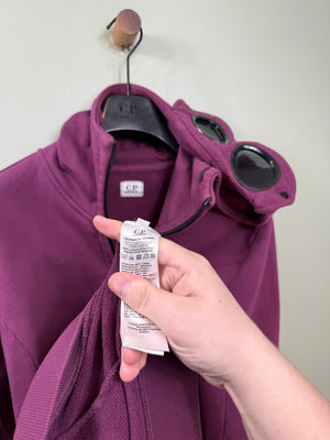 C.P. Company Purple Goggle Hoodie