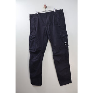 C.P. Company Black Cargo Bottoms
