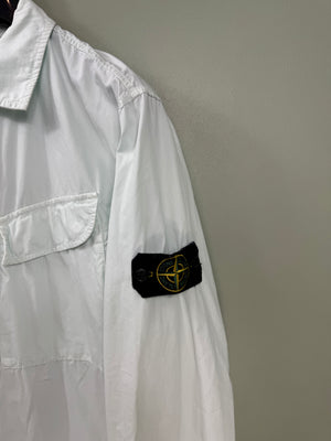 Stone Island Mint Green Overshirt
