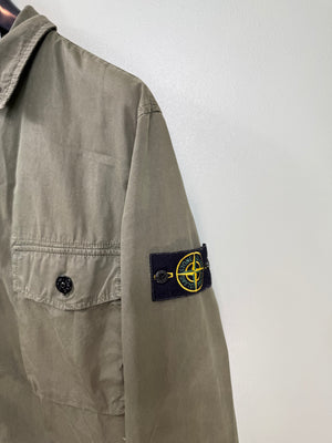 Stone Island Khaki Overshirt