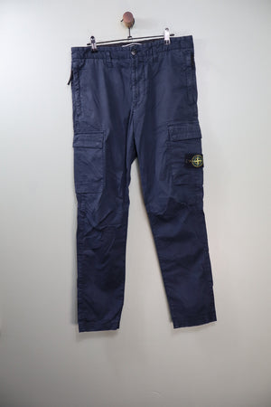 Stone Island Navy RE-T Cargo Bottoms