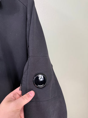 C.P. Company Black 1/4 Zip Jumper