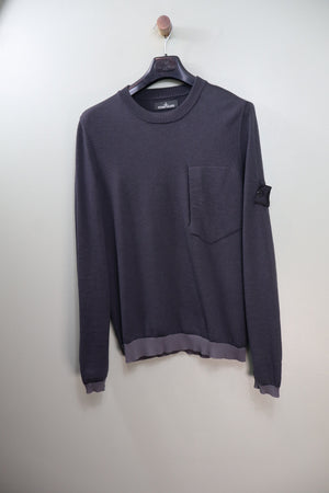 Stone Island Charcoal Grey Shadow Project Knit Jumper