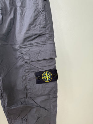 Stone Island Grey RE-T Cargo Bottoms