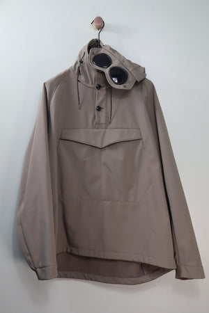 C.P. Company Khaki Soft Shell Goggle Smock Jacket