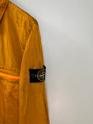 Stone Island Orange Nylon Metal Overshirt