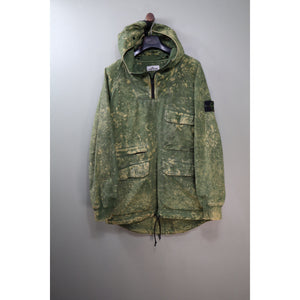 Stone Island Green Ovo Dye Smock