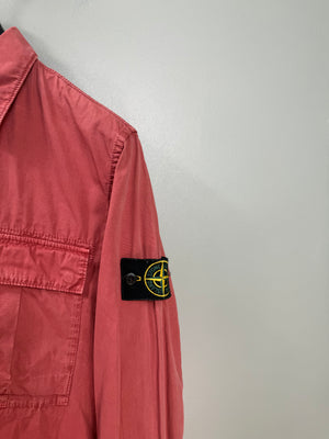 Stone Island Burnt Orange Overshirt
