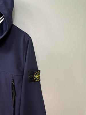 Stone Island Navy Soft Shell Jacket