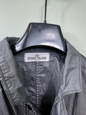 Stone Island Charcoal Grey Mussola Watro Jacket