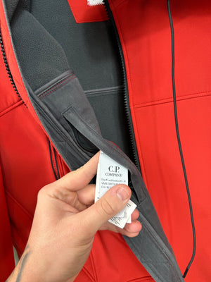 C.P. Company Red Soft Shell Jacket