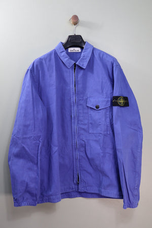 Stone Island Blue Overshirt