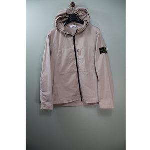Stone Island Beige Supima Cotton Twill Jacket