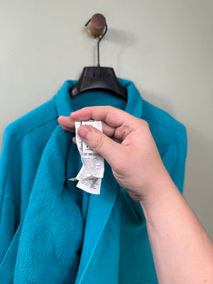 C.P. Company Aqua Blue 1/4 Zip Jumper