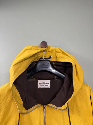 Stone Island Yellow Tela Stella 30th Anniversary Smock