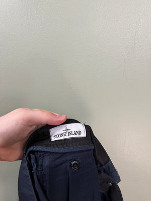 Stone Island Navy RE Cargo Shorts