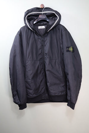 Stone Island Black Crinkle Reps Primaloft Jacket
