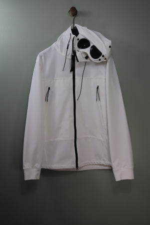 C.P. Company White Soft Shell Jacket