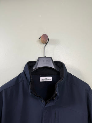 Stone Island Navy Soft Shell Jacket