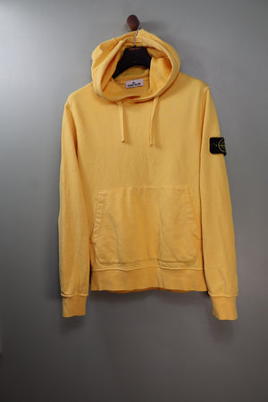 Stone Island Yellow Hoodie